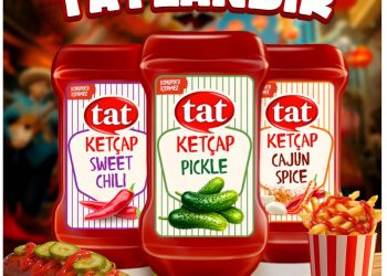 A revolution in ketchup from Tat Gıda: Tat Ketchup Pickle, Sweet Chili and Cajun Spice!