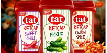 A revolution in ketchup from Tat Gıda: Tat Ketchup Pickle, Sweet Chili and Cajun Spice!