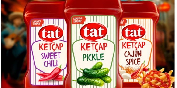 A revolution in ketchup from Tat Gıda: Tat Ketchup Pickle, Sweet Chili and Cajun Spice!